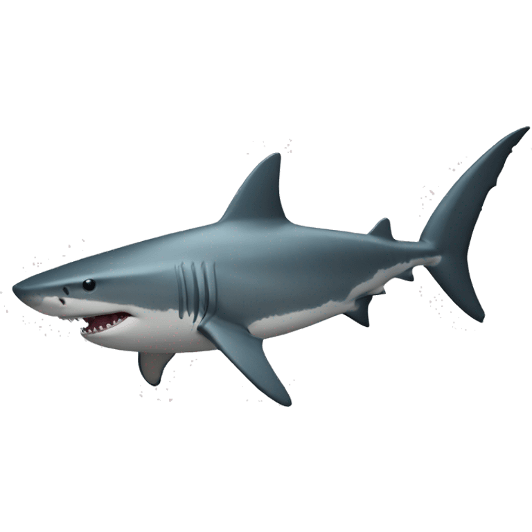 Shark at the emoji