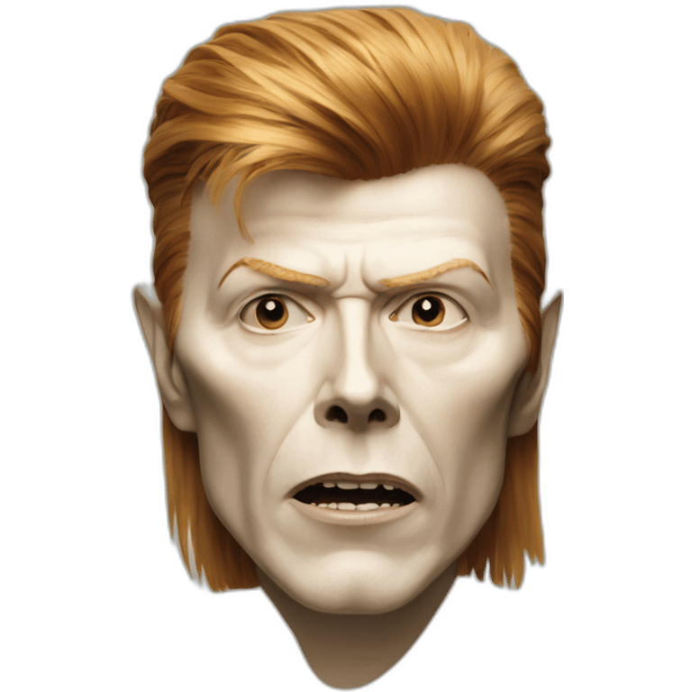 face of david bowie in labyrinth emoji