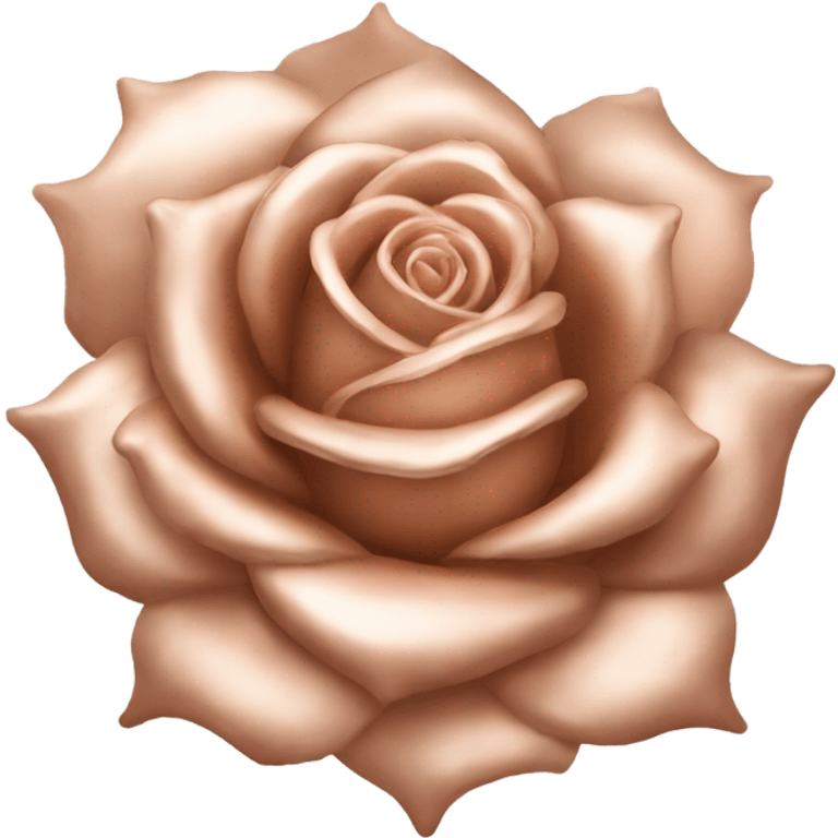 Rose gold bengala emoji