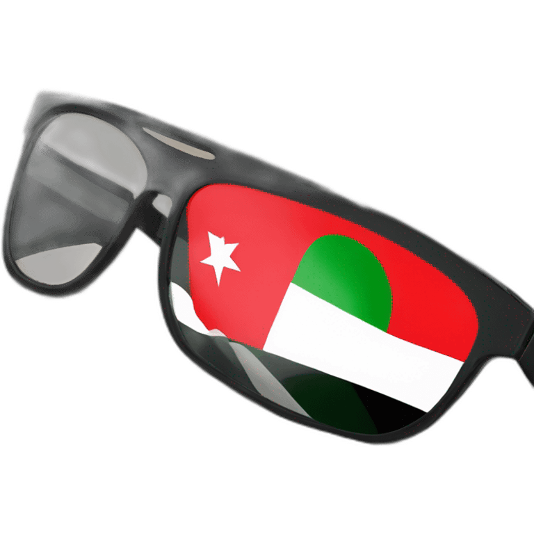 Luffy muslim sunglasses Palestine flag emoji