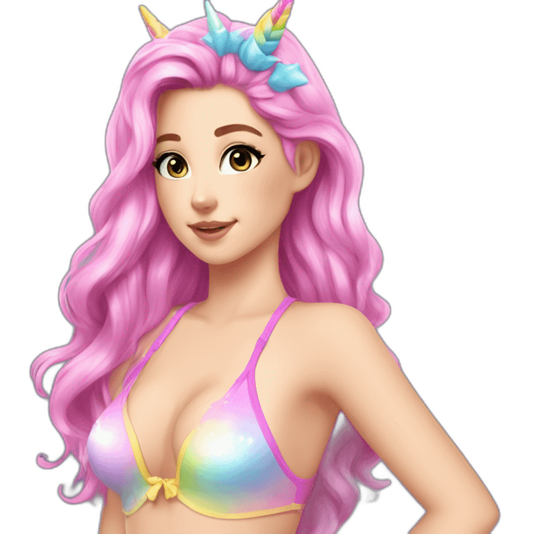 belle-delphine-hot-rainbow-unicorn-swim-suit emoji