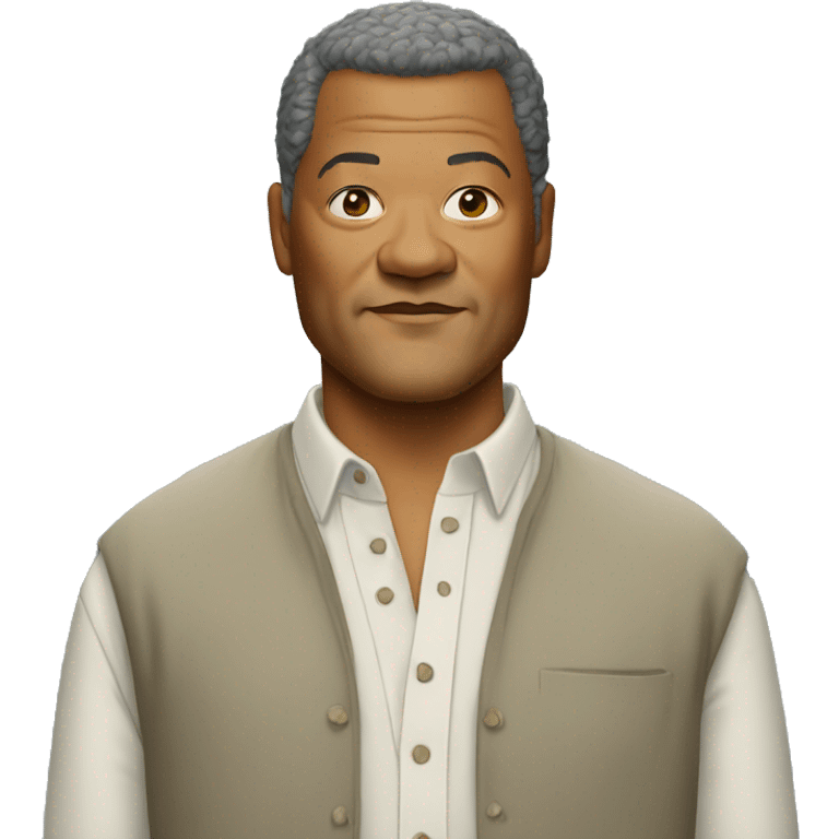 laurence-fishburne wearing shirt emoji