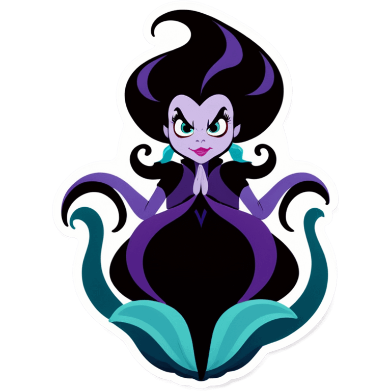 Ursula sea witch emoji