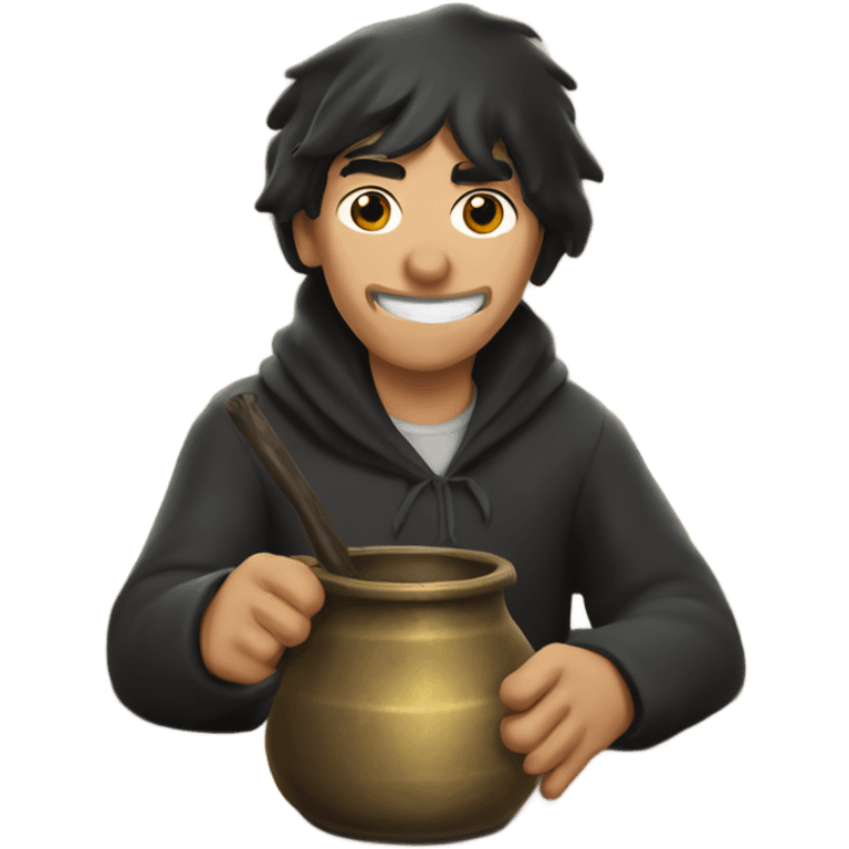 Leaky cauldron emoji