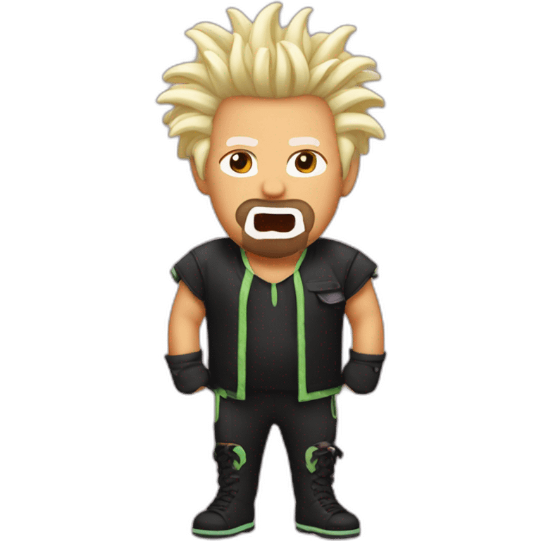 guy fieri wearing a squid outfit emoji