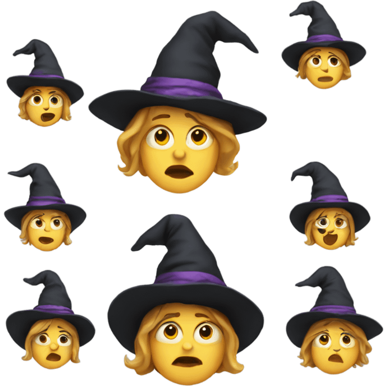 Big fat witch  emoji