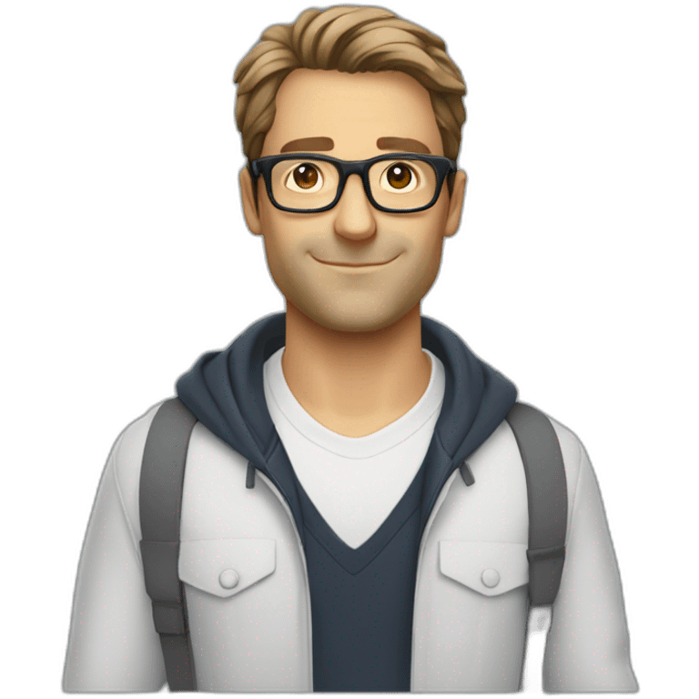 iconic fabien galthie with his glasses emoji