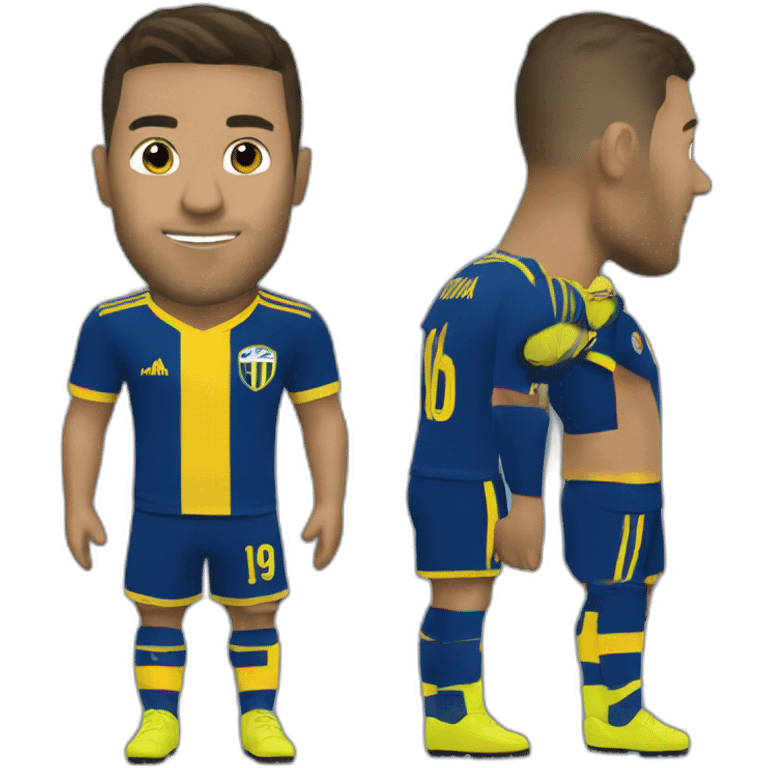 hincha de boca juniors emoji