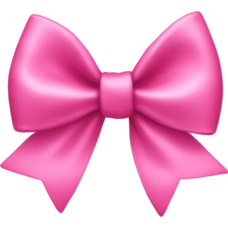 Pink bow emoji