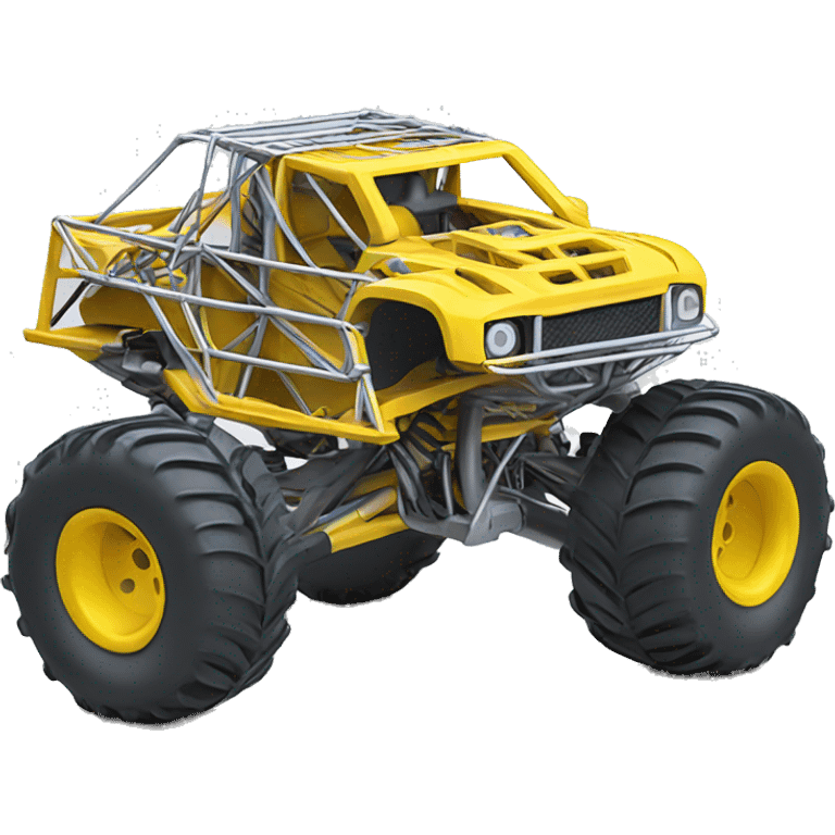 Wire frame rc truggy  emoji