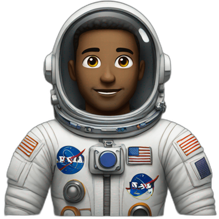 male astronaut emoji