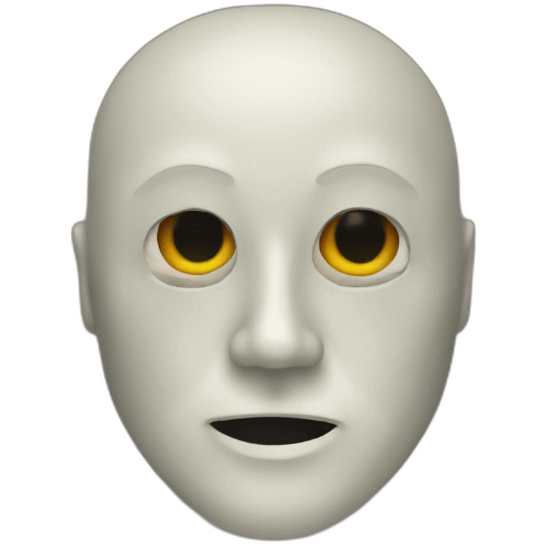 Halloween mask emoji