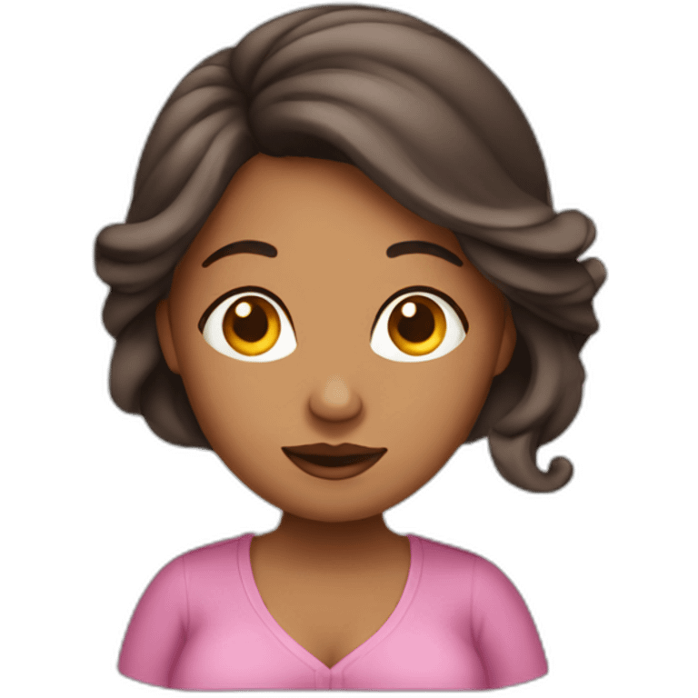 Beautiful pregnant woman emoji