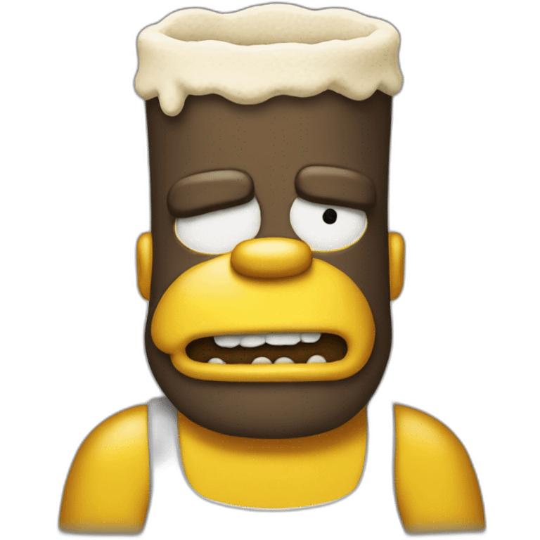 Homer simpson beer  emoji