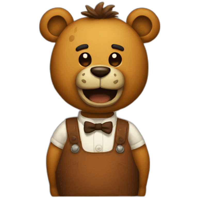 Freedy fazbear emoji