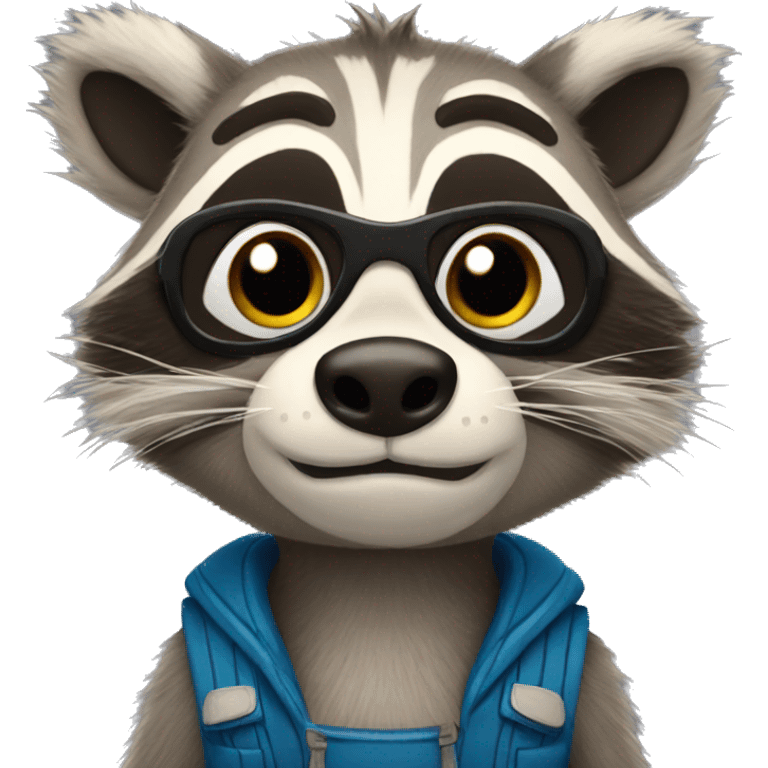 pedro racoon emoji