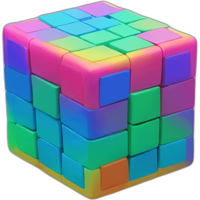 a magic cube emoji