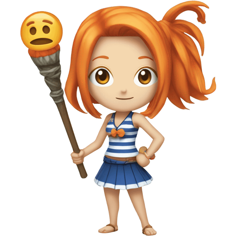 nami from one piece emoji