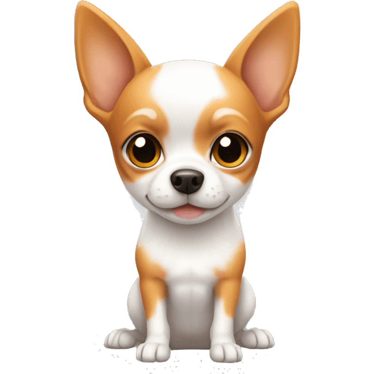 white and orange chihuahuas emoji