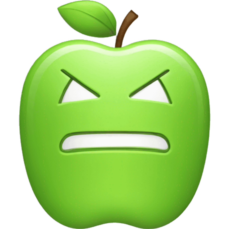 android and apple logo emoji