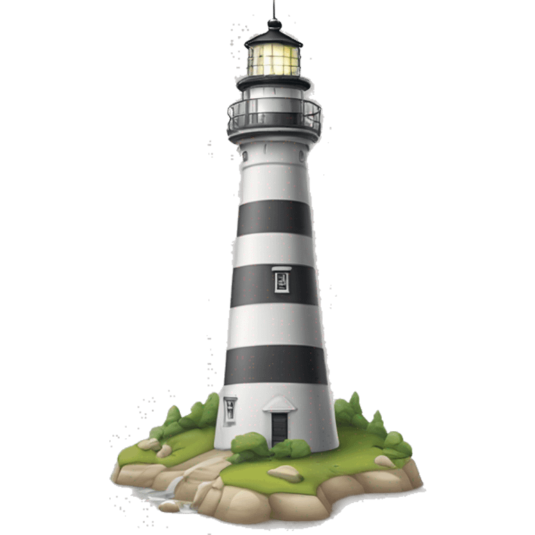 Utiliser la lettre "A" pour dessiner un phare emoji