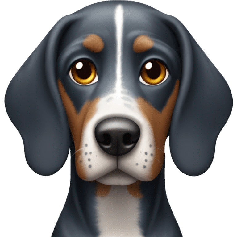 Blue tick coon hound emoji