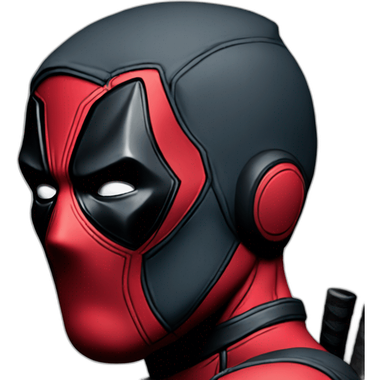 Deadpool sad emoji