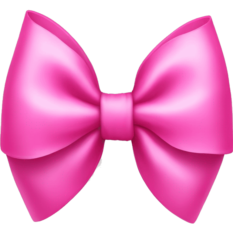 Pink bow emoji