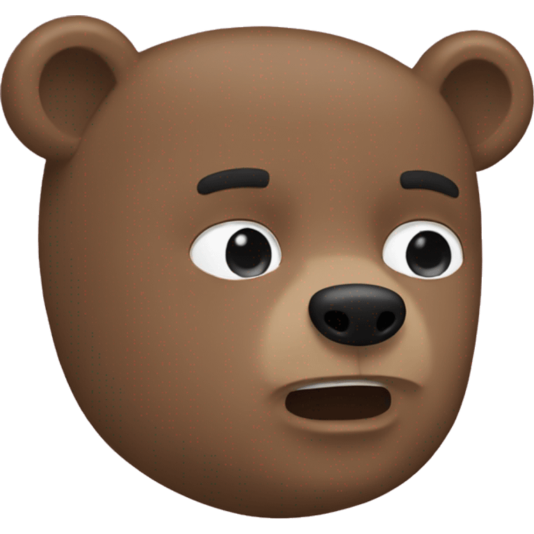 Kanye west bear emoji