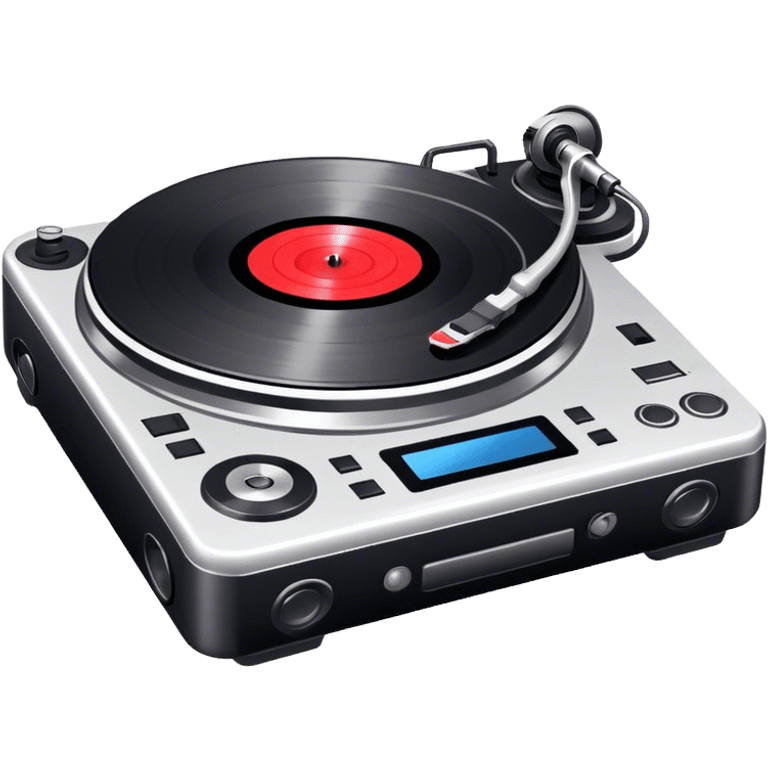 DJ turntable emoji