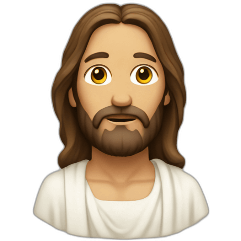 jesus-head-stand emoji