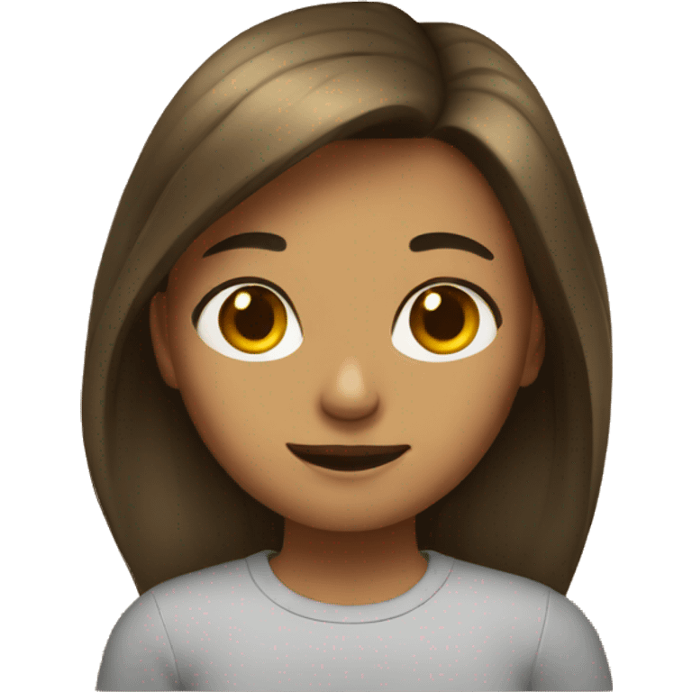 A girl emoji