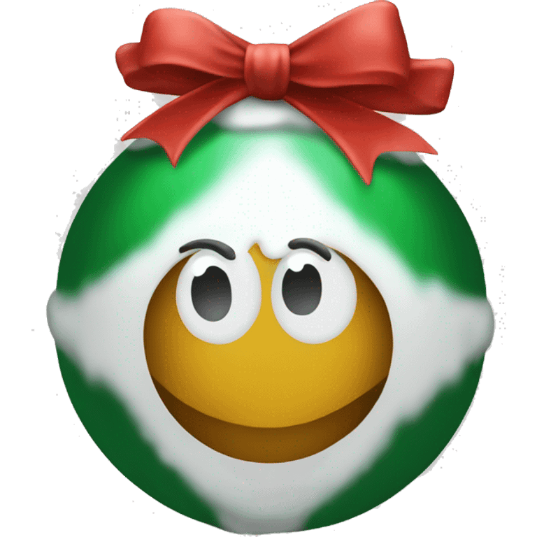 Cristmas ball emoji