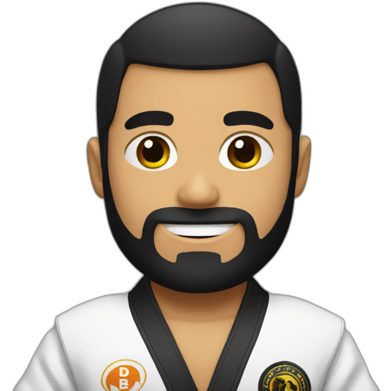 bjj black belt emoji