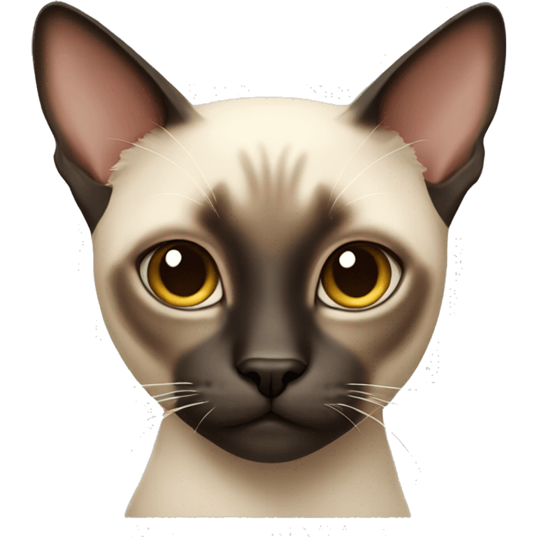 Siamese cat emoji