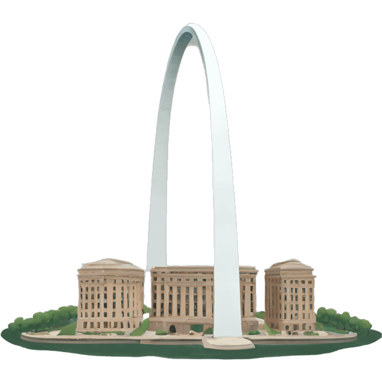 St. Louis arch emoji