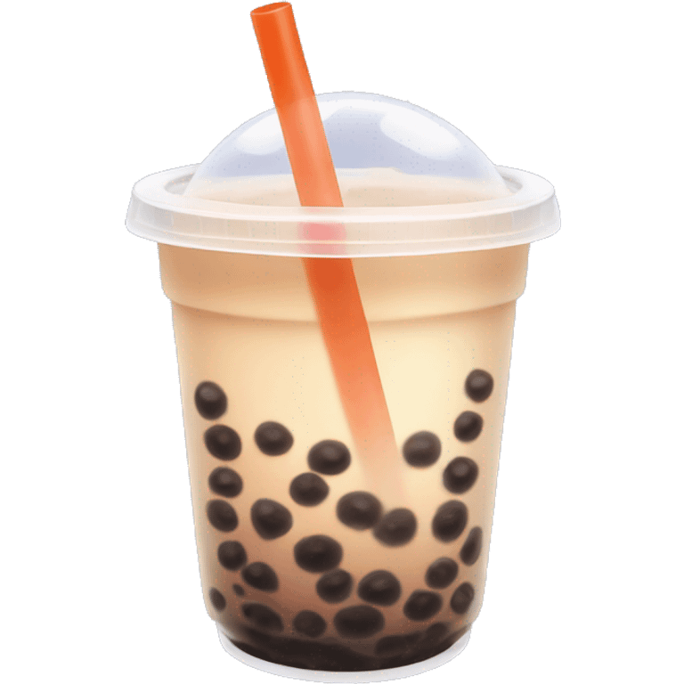 blurry bubble tea still life emoji