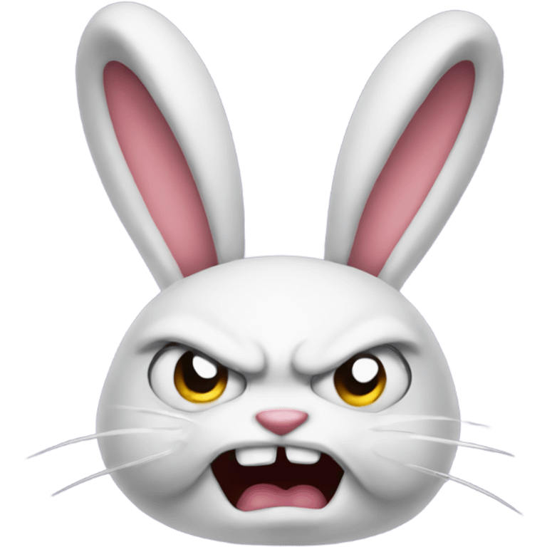 angry bunny emoji