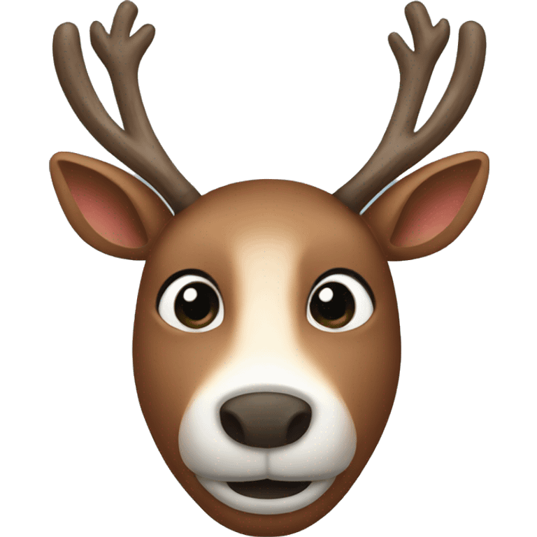 reindeer emoji