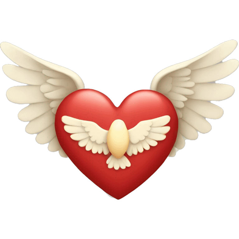 a heart with wings  emoji