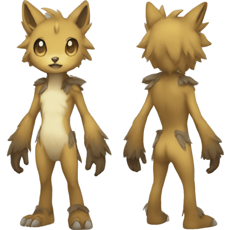 Fakemon full body emoji