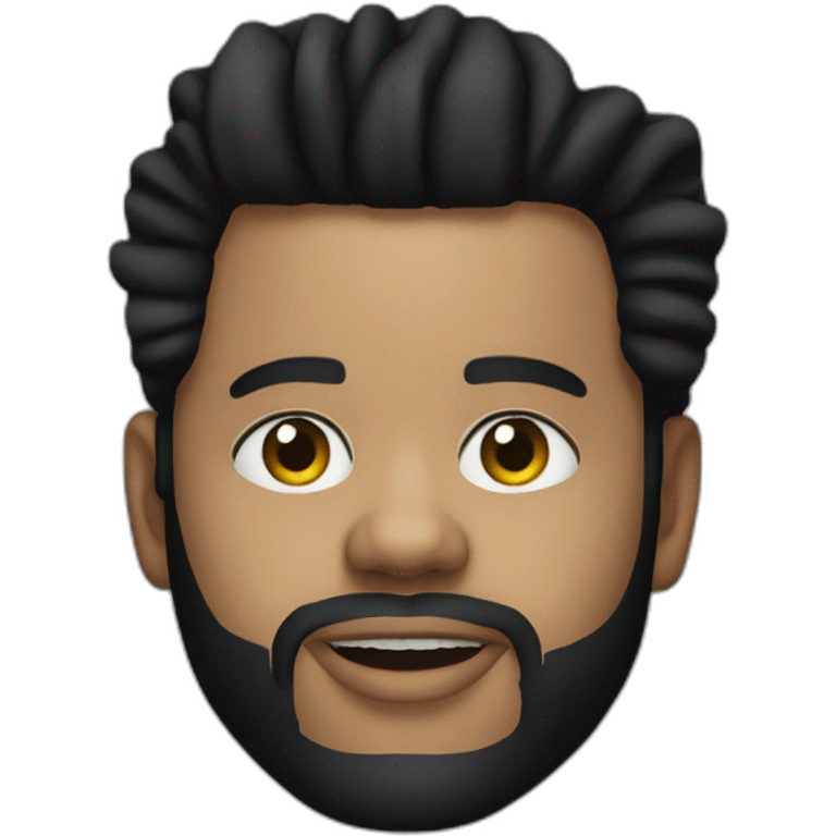 The weeknd chanteur emoji