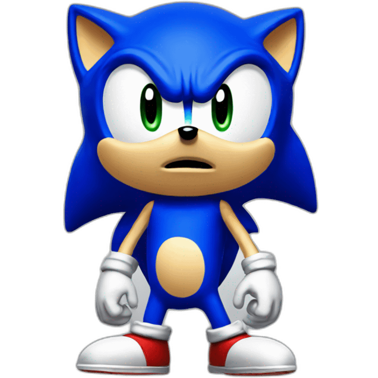 A sonic the hedgehog emoji emoji