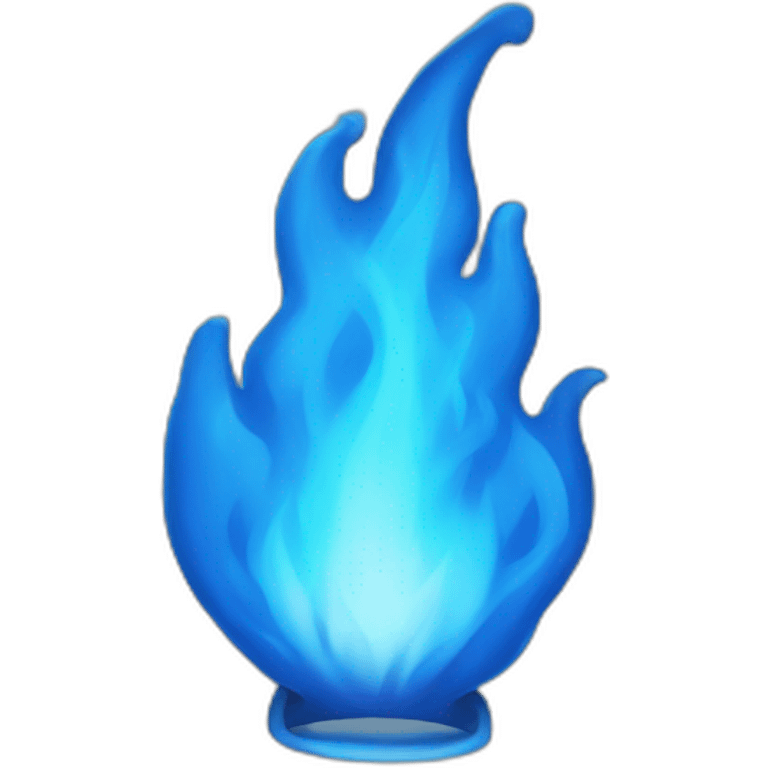 blue fire emoji