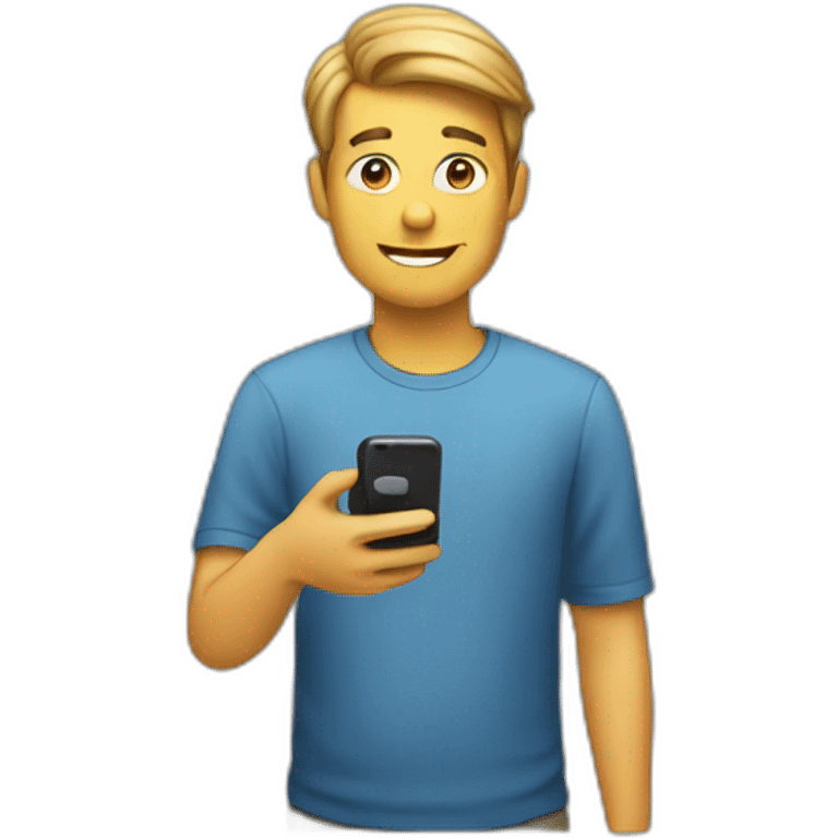 Men-like-texting  emoji