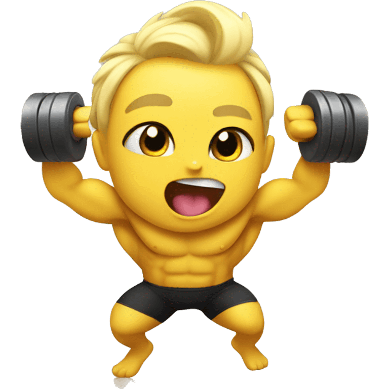 Pikach cheering a bodybuilder in training  emoji