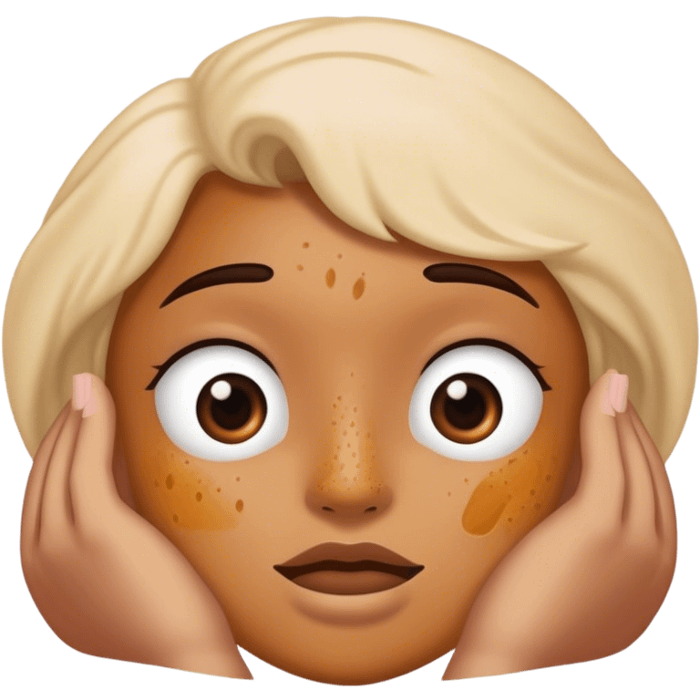 Hyperpigmentation meme emoji