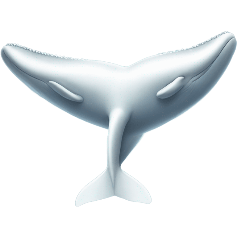 white whale , underside emoji