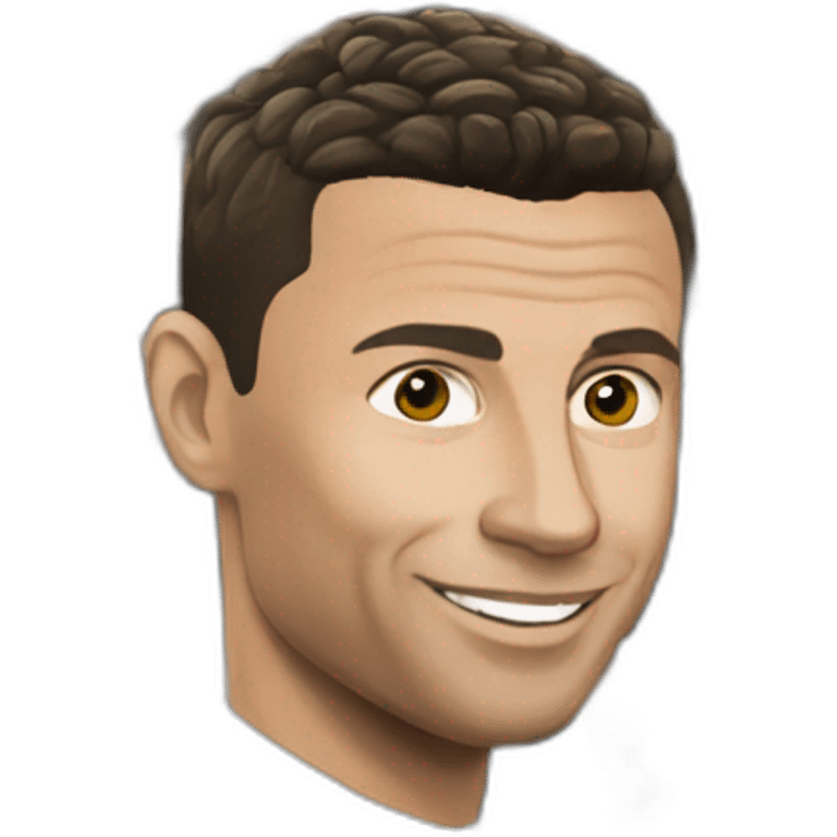 Ronaldo sur Macron emoji