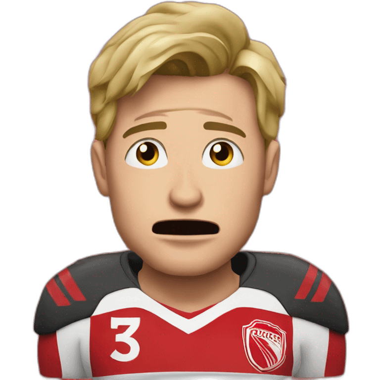 Steven Berghuis Ajax crying emoji